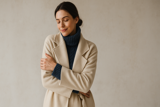 Selene e Medusa: due capi sartoriali per abbracciare l’inverno con bellezza gentile