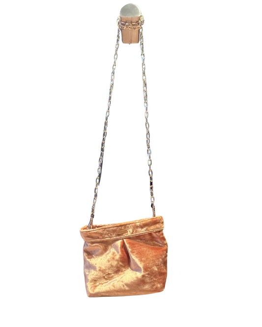 Gold Velvet Bag