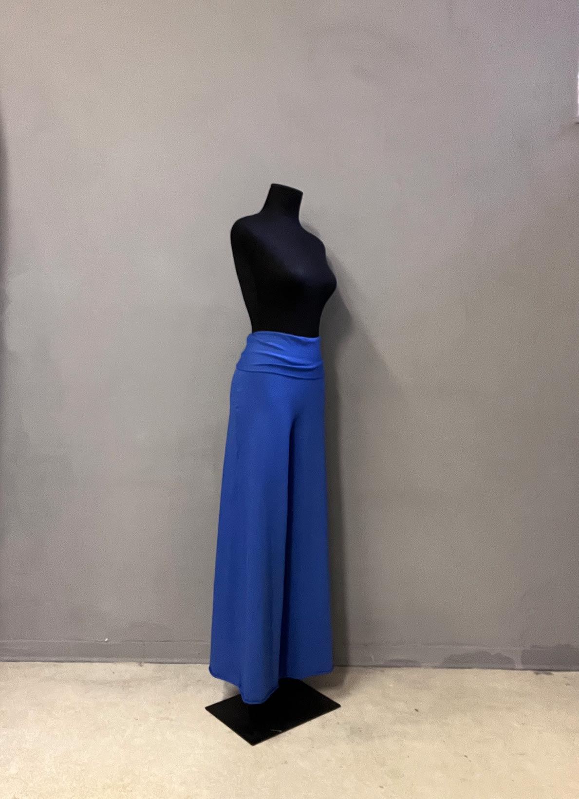 pantalone Eirka Fronte, azzurro, jersey di cotone